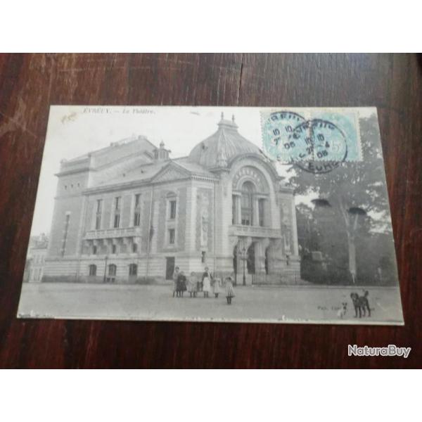 CP  dpt 27  evreux le theatre