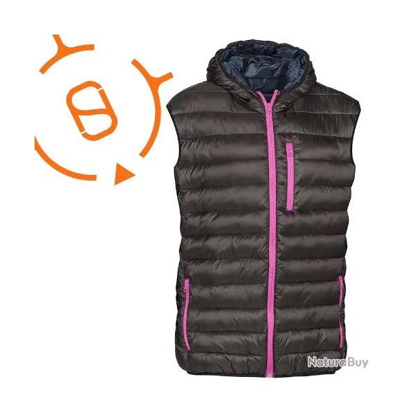 GILET MATELASS� TREKKING femme percussion idaho