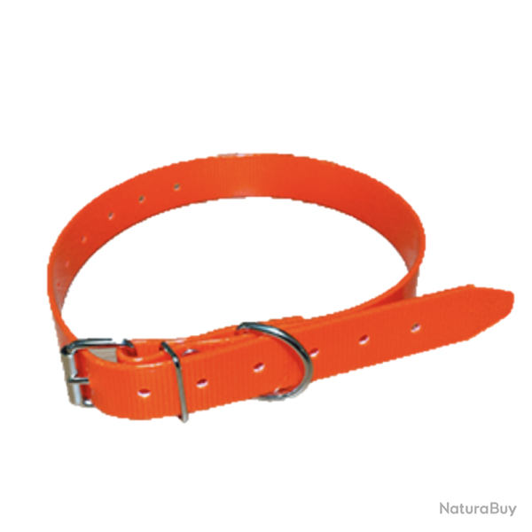 COLLIER HB DOG �CO POLYUR�THANE 650 X 25 mm ORANGE