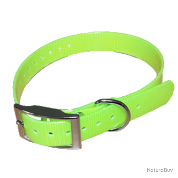 COLLIER HB DOG BIOTHANE BIOGOLD 600 X 25 mm JAUNE