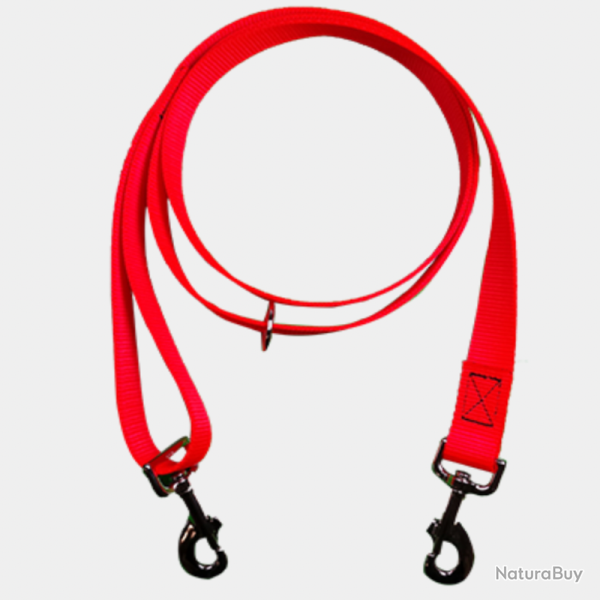 LAISSE PLATE TEXTILE POLYPROPYL�NE 2,5 mm HB DOG 1,80 m