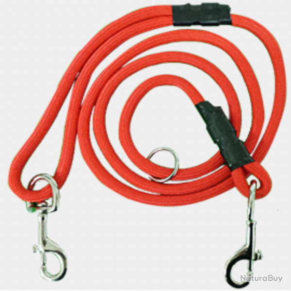 LAISSE TEXTILE TUBULAIRE POLYPROPYL�NE TRAQUEUR HB DOG 1,80 m X 10 mm