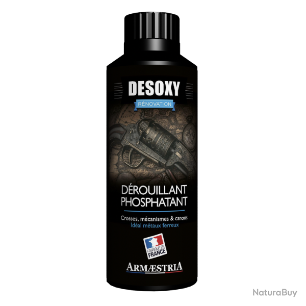 D�ROUILLANT PHOSPHATANT POUR CROSSES, M�CANISMES ET CANONS - DESOXY 250 ML- ARMAESTRIA