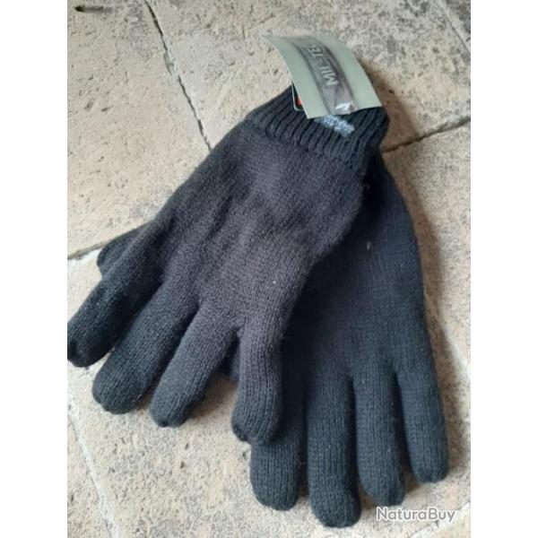 Gants en laine thinsulate miltec neufs