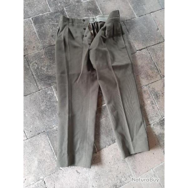 Pantalon d uniforme officier armee francaise