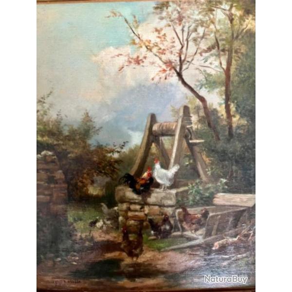 COPPENOLLE Jacques van poules dans la ferme