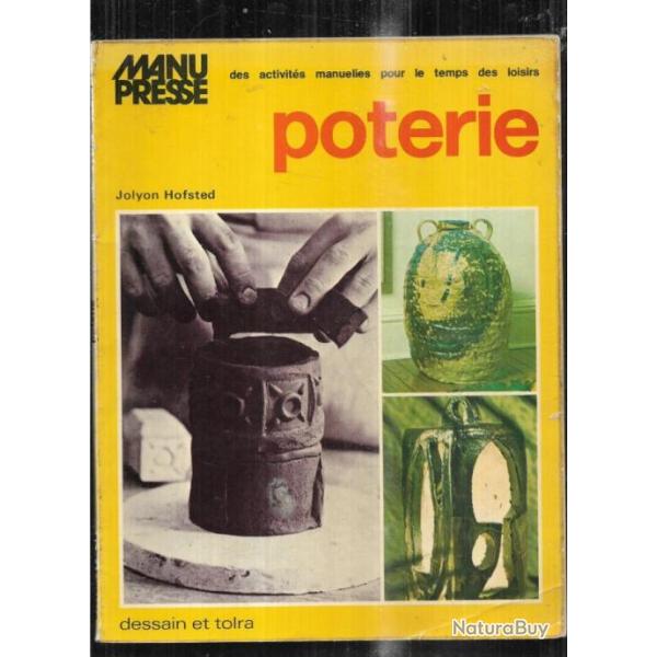 Poterie collection manu presse  dessain et tolra de jolyon hofs dfraichi