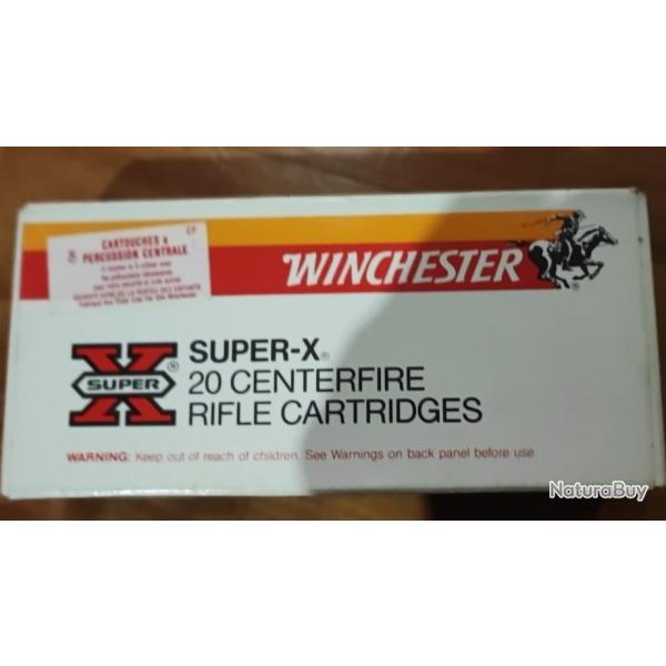 Boite de balles 30 30 win silvertip expansive