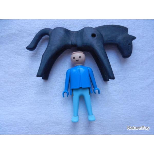 playmobil - personnage et cheval 1974 Gobra