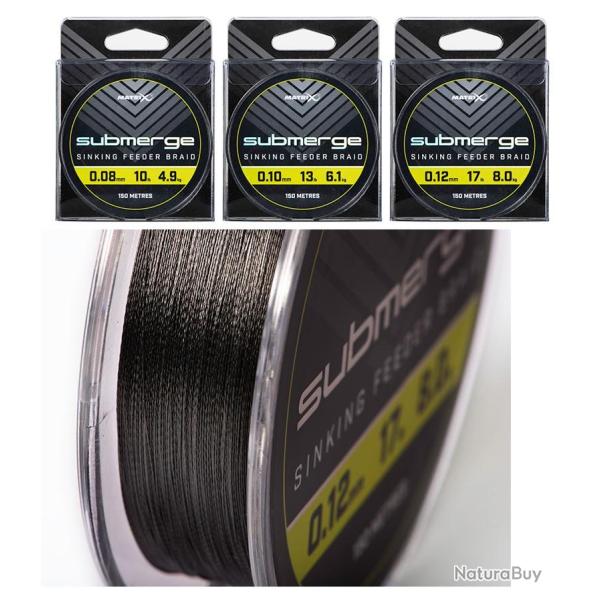 TRESSE MATRIX SUBMERGE SINKING 150M NPC 0.10mm-6.1kg