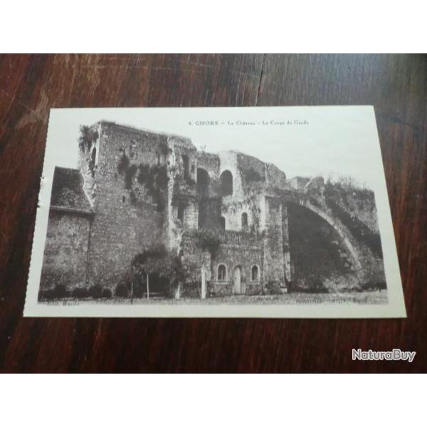 CP  Dpt  27  GISORS LE CHATEAU LE CORPS DE GARDE