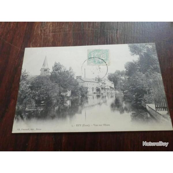 CP  Dpt  27  EZY VUE SUR L EURE