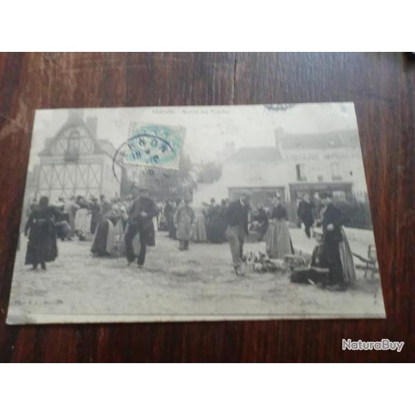 CP  Dpt  27  VERNON  march�s aux volailles