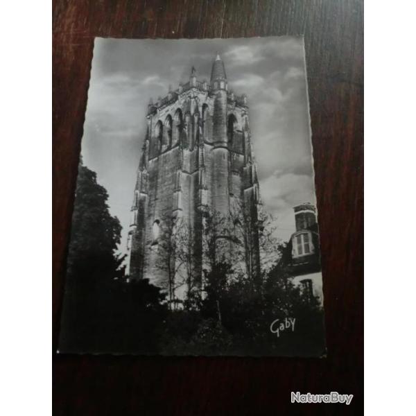 CP  DPT  27  abbaye notre dame du bec hellouin tour st nicolas