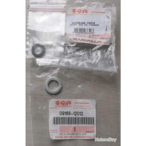lot de joint vidange moteur et embase suzuki hors bordTRANSPORT GRATUIT