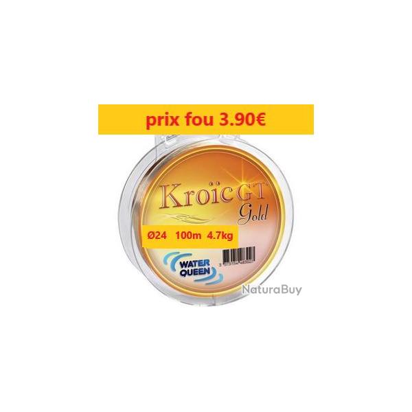 Nylon Water Queen Kroic Gt Gold  � 40 - 100 m - 11.6 kg