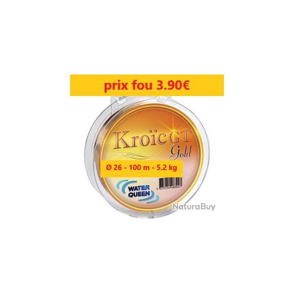 Nylon Water Queen Kroic Gt Gold  � 26 - 100 m - 5.2 kg