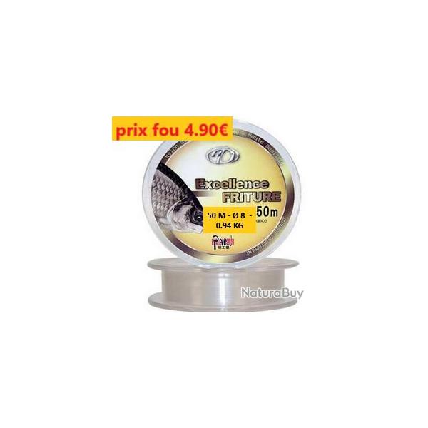 BOBINE DE FIL Nylon Pan Excellence Friture    50 M -  8  -  0.94 KG