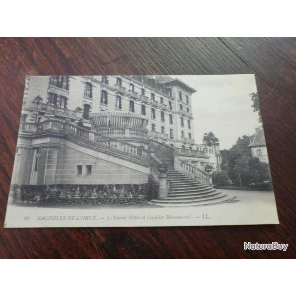 CP  dpt 61  BAGNOLES DE L ORNE GRAND HOTEL