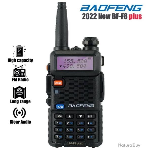 BAOFENG BF-F8 Plus 8W Tri-Power Talkies Walkies VHF/UHF �metteur-R�cepteur Radio Bidirectionnel