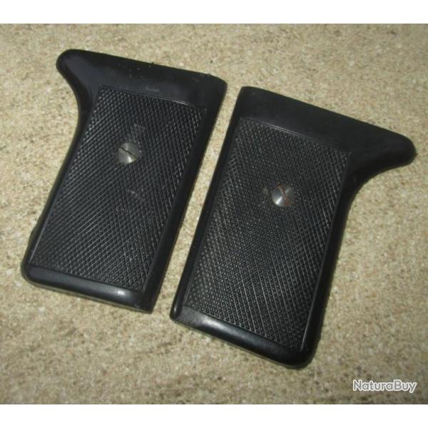 Paire de Plaquettes PA 6,35 a Identifier + Vis(b)