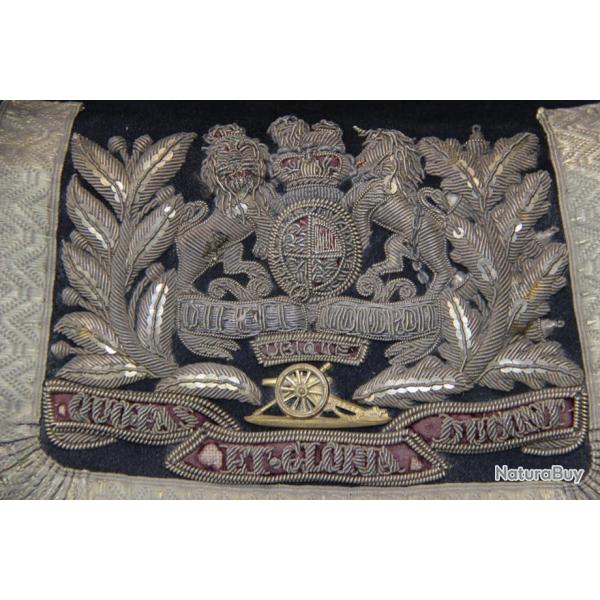 GIBERNE  D' OFFICIER DU ROYAL ARTILLERIE  FIN 19 �ME  EPOQUE REINE VICTORIA