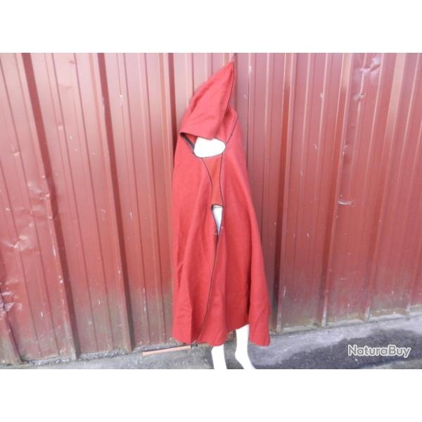 Burnous rouge de Spahis alg�rien militaire Fran�ais