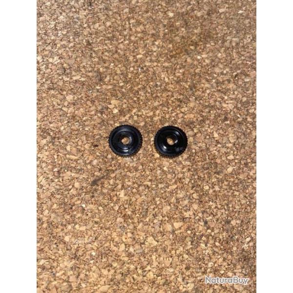 Lot de 2 molettes de reglage de mise au point, Jumelle Conquest Compact Zeiss, expedition sous 24h!!