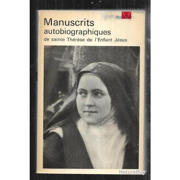 manuscrits autobiographiques de sainte th�r�se de l'enfant j�sus , religion