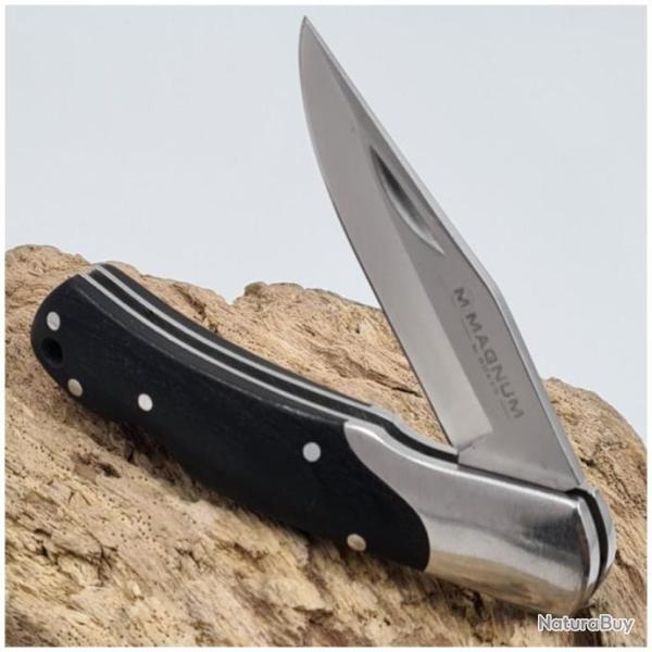 Petit couteau MAGNUM by B�KER 440 stainless steel pompe bois