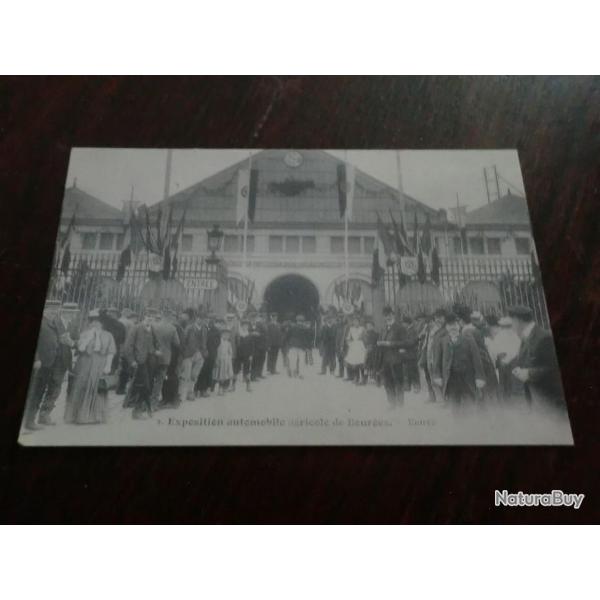 CP  dpt  18  EXPOSITION AUTOMOBILE AGRICOLE DE BOURGES