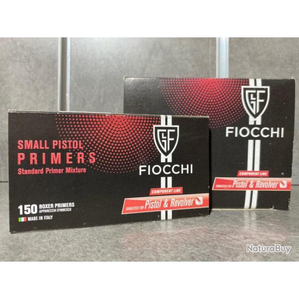 Amorces FIOCCHI Small Pistol (x 1500)