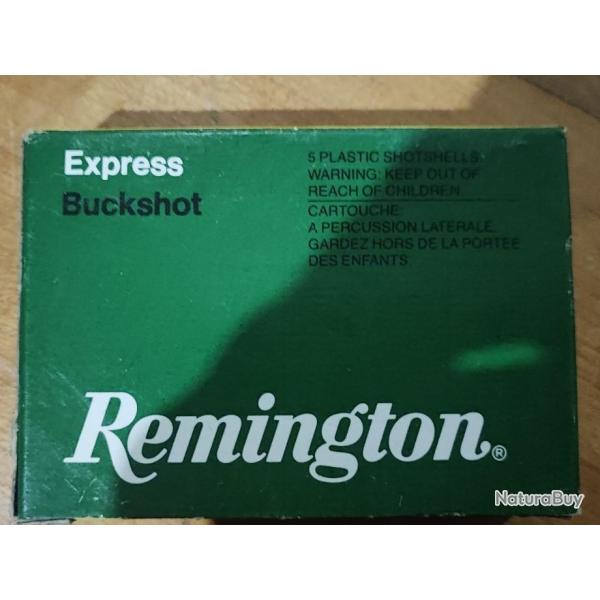 Vend une bo�te de 5 cartouches buckshot REMINGTON