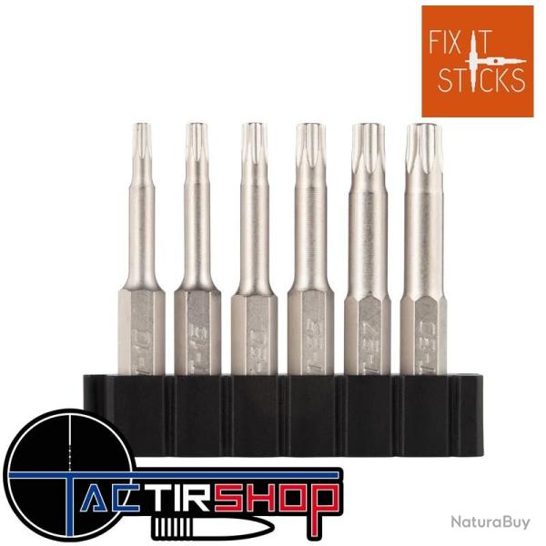 Packs d'embouts 2 pouces Torx Fix It Sticks