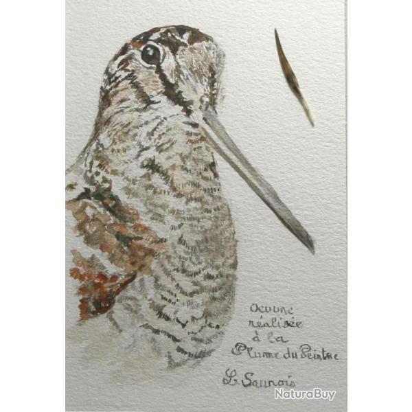 DESSIN � la PLUME DU PEINTRE : OEUVRE ORIGINALE encadr�e  #15