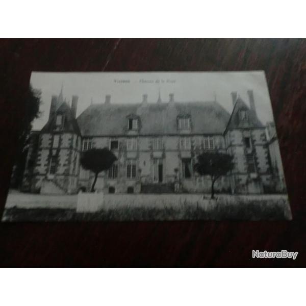 CP  dpt  18  VIERZON  CHATEAU DE LA NOUE