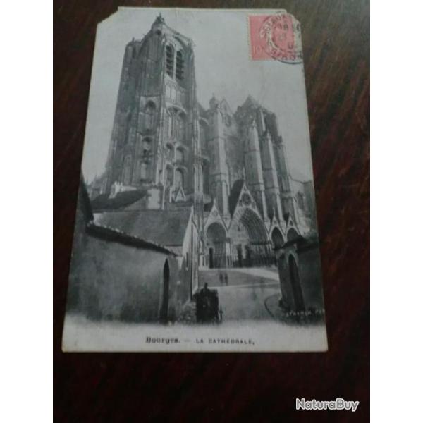 CP  dpt  18  BOURGES  CATHEDRALE