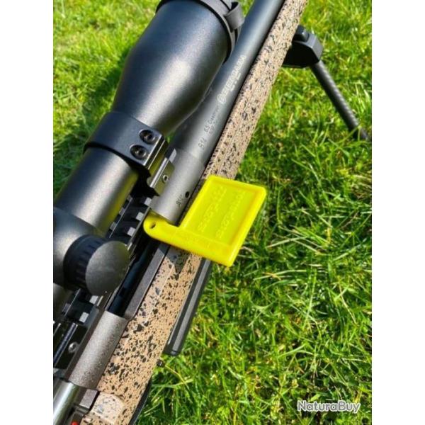 STOP TIR mod�le HUNTER chasse - JAUNE - PACK 10 - t�moins chambre vide