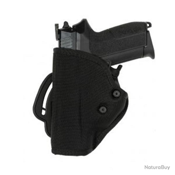 Holster gaucher Cordura� ST2 noir pour GLOCK 17/22