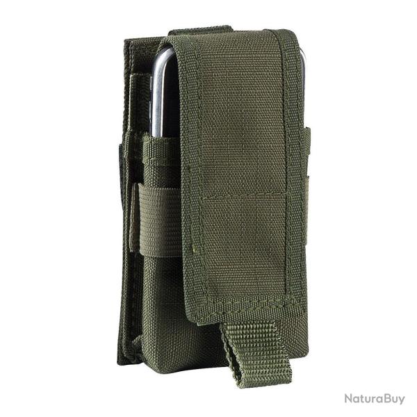Pochette tlphone smartphone vert olive