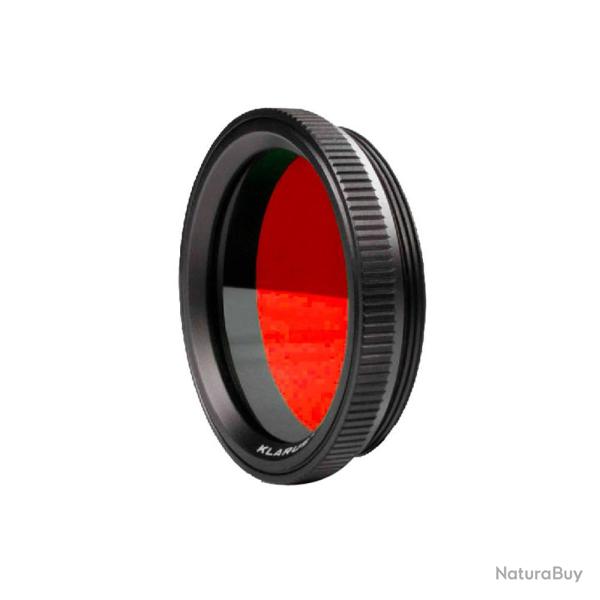 Filtre de couleur rouge pour lampe torche Klarus XT30