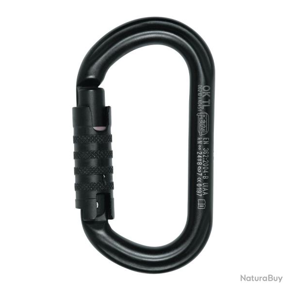 Mousqueton ovale l�ger OK � verrouillage Triact-Lock�