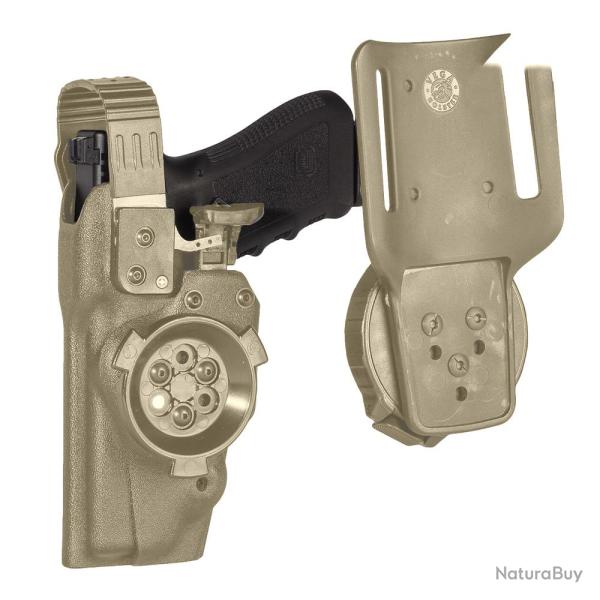 Syst�me de connexion rapide et rotatif 8K33 tan