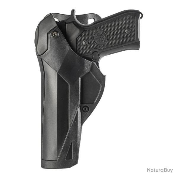 Holster gaucher Cama Duty DCA8 noir pour BERETTA 92/98 FS-PAMAS / MAS-G1