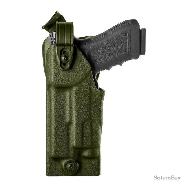 Holster gaucher Warrior VKWM8 vert olive pour GLOCK 17/22 Viridian X5L/X5L-R