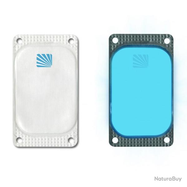 Marqueur rectangulaire Visipad� - 10 heures bleu