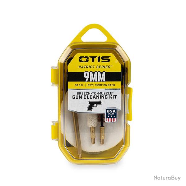 Micro kit de nettoyage pour arme calibre .38"/9 mm