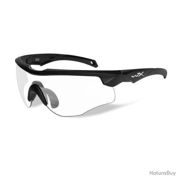 Lunettes de protection balistiques Rogue Comm noir cran incolore