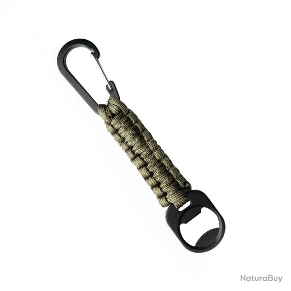 Porte-cl�s en paracorde tan avec d�capsuleur