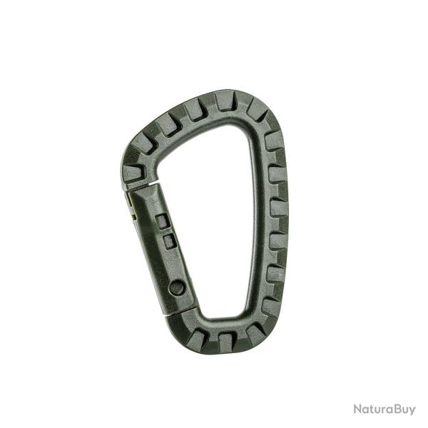 Mousqueton asym�trique vert olive